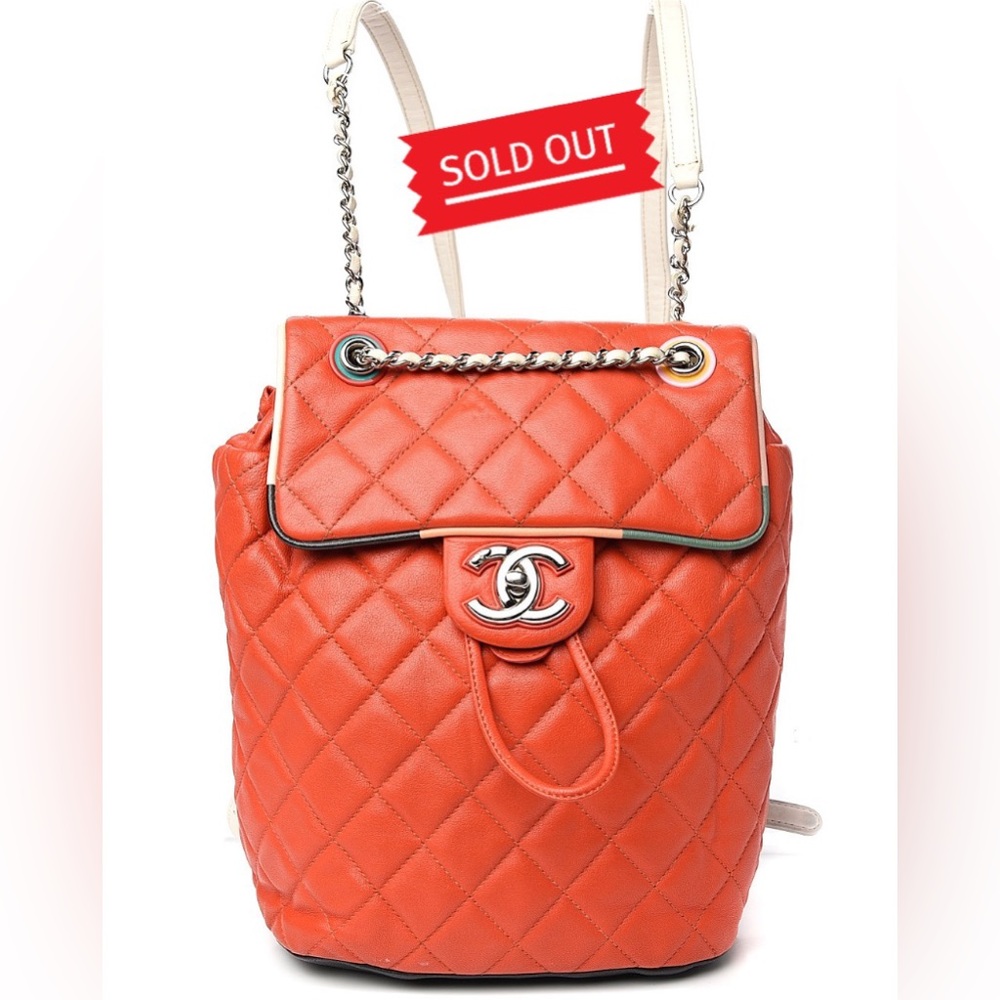 🍾🥂SOLD!🥳Chanel Small Backpack